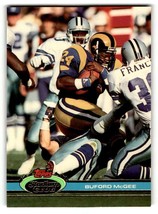 1991 Stadium Club #198 Buford McGee    Los Angeles Rams Football Cards  ID:60267 - £1.33 GBP