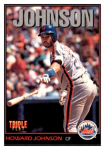 1993 Triple Play Howard
  Johnson   New York Mets Baseball Card
  GMMGD - £0.78 GBP