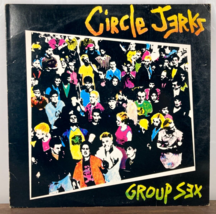 Circle Jerks Group Sex 1982 Vinyl Lp Frontier Records Flp 1002 Vg+ Hardcore Pu Nk - £39.46 GBP