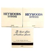 Heywood Barbados Caribbean Resort Hotel Vintage Matchbooks Unstruck Lot ... - $28.05 CAD