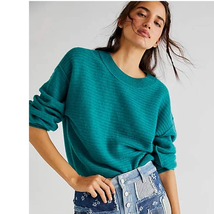 New Free People Ribbed Cashmere Pullover $168 Small - £62.15 GBP