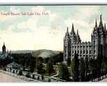 Temple Sqare Salt Lake City Utah UT UNP DB Postcard P22 - $2.63