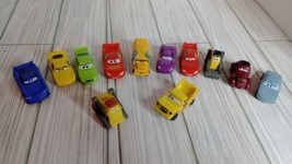 Disney Cars Lot 12 Of Figures Plastic PVC Approx 2 Inches Each - $12.86