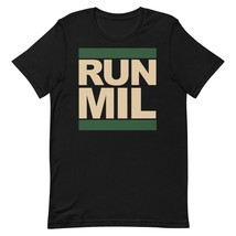 Milwaukee Bucks Run Style T-SHIRT Short Sleeve Streetwear Mil Basketball Tee - £14.41 GBP+