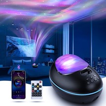 Aurora Projector, 4 in 1 Star Galaxy Projector with Bluetooth Speaker - £34.98 GBP