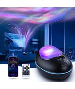 Aurora Projector, 4 in 1 Star Galaxy Projector with Bluetooth Speaker - £34.25 GBP