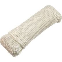 Tru-guard 641900 Diamond Braid Cotton Clothesline W/ Synthetic Core, 7/3... - $28.05