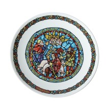 Noel Vitrail Joyeuse Nouvelle #6 Collector Plate - £4.64 GBP