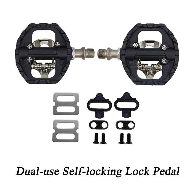 RACEWORK SPD-A530 MTB Bike Pedals Self-loc Single Side Lock Flat Pedal for Road  - £105.78 GBP