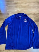 Under Armour Chicago Cubs 1/4 Zip Pullover HeatGear Loose MLB Size X-Large - £16.55 GBP