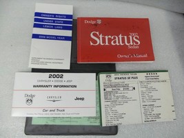 Dodge Stratus 2002 Owners Manual 16702 - £10.83 GBP
