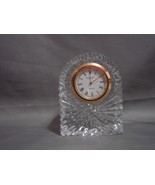 Tipperary Irish Crystal Glass Quartz Desk Clock - $11.99