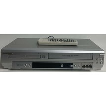 Sylvania SRD3900 DVD VCR Combo with Remote, Cables and Hdmi Adapter - $176.38