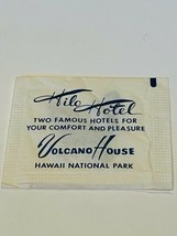 Hawaii CH sugar packet 1960s ephemera advertising C and H Hilo Hotel Vol... - $14.80