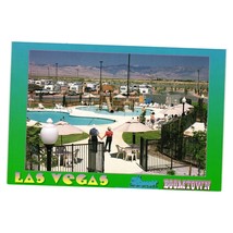 Vintage Postcard Boomtown Las Vegas Mining Swimming RV Park Vacation 1994 - £7.50 GBP