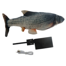 30CM Cat Toy Fish USB Electric Charging Simulation Dancing Jumping Moving - £24.36 GBP