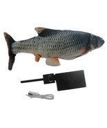 30CM Cat Toy Fish USB Electric Charging Simulation Dancing Jumping Moving - £24.29 GBP