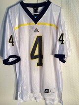 Adidas NCAA Jersey Michigan Wolverines #4 White sz L - £8.54 GBP