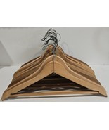 14 Vintage Wooden Assorted Clothing Clothes Hangers Closet Organization - $25.80 CAD