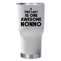 Awesome Nonno Tumbler 30oz Funny Ladies Mother Tumblers Christmas Gift F... - £23.62 GBP