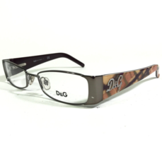 Dolce &amp; Gabbana D&amp;G 5049 427 Eyeglasses Frames Brown Grey Purple 51-17-130 - £89.22 GBP