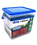 Kreg 2&quot; Deck Screws SDK-C2W-700 KTX Jig #8 Protec-Kote Steel x700 - $637.00 MXN
