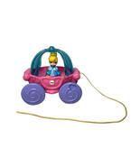 Fisher Price Baby Disney Princess Musical Carriage Pull Toy Cinderella - $243.42 MXN
