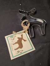NEW Ann Clark Moose Cookie Cutter silver tone Gift Winter Holiday - £5.94 GBP