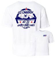 USS CIMARRON AO-22  Performance T-Shirt.  US NAVY - $20.95+