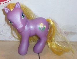 2002 My Little Pony Daisyjo G3 MLP Hasbro Purple Yellow - $14.36