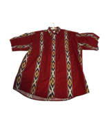 Vintage Wrangler Pearl Snap Aztec Style Southwest 90s Mens XL Button Up ... - €36,74 EUR