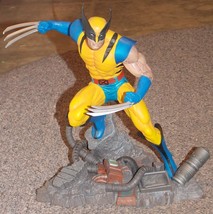 Marvel X-Men Wolverine 9 1/2 inch Tall PVC Statue - £117.53 GBP