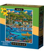 Maui Hawaii Jigsaw 500 Piece Puzzle 16 x 20&quot; Dowdle Folk Art - $471.03 MXN