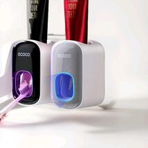 Automatic Toothpaste Squeezer Wall Mount ECOCO Bathroom Organizer Holder - $8.71