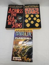 Lot Of (3) Vintage Sci-fi Novels Planetfall Across The Sea Of Suns Uncollected  - £30.92 GBP