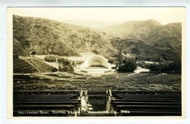 Hollywood Bowl Real Photo Postcard Hollywood California Seating 20,000 - $14.89