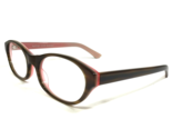 Norman Childs Eyeglasses Frames TRACY OTP Brown Tortoise Pink Round 51-2... - $46.59