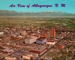 Air View of Albuquerque NM Postcard PC10 - $4.99