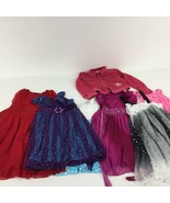 (7) Little Girls Garments Size 10 Dresses Jacket Justice American Girl - £62.92 GBP