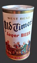 Old Vintage Old Timers Beer Can Metal Sign 8x12in  Mancave Garage 29 - $24.74