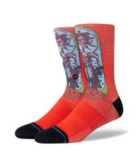 Stance FUL Grateful Dead Crew Mid Cushion Socks Shoe Sz L 9-13 Red Washe... - $23.14