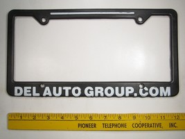 PLASTIC License Plate Car Tag Frame DEL AUTO GROUP  Coatesville PA     11E1 - £11.85 GBP