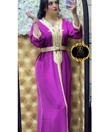 Moroccan Caftan, long dress, handmade, Muslim dress - $164.12 CAD