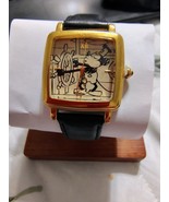 DISNEY EVERLASTING TIME COLLECTORS WATCH MICKEY STEAMBOAT WILLIE NEW BAT... - $650.41 MXN