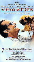 As Good as It Gets VHS 1998 Jack Nicholson Helen Hunt Greg Kinnear Facto... - £11.09 GBP