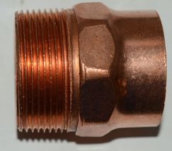 Nibco 9032000 Wrot Copper 1-1/2 Inch Male Adapter Pressure Fittings image 3