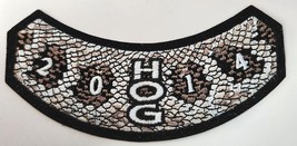 Harley Davidson Owners Group HOG 2014 Rocker Patch NEW 6 Inches Wide 2&quot; ... - £11.76 GBP