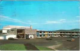 Quebec Postcard Sherbrooke Le Baron Motor Hotel - £2.21 GBP