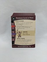 Lot Of (41) Dungeons And Dragons Against The Giants Miniatures Game Stat Cards - $53.45