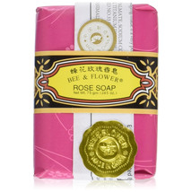Bee &amp; Flower Rose Bar Soap, 2.65 Ounces - $121.32 MXN